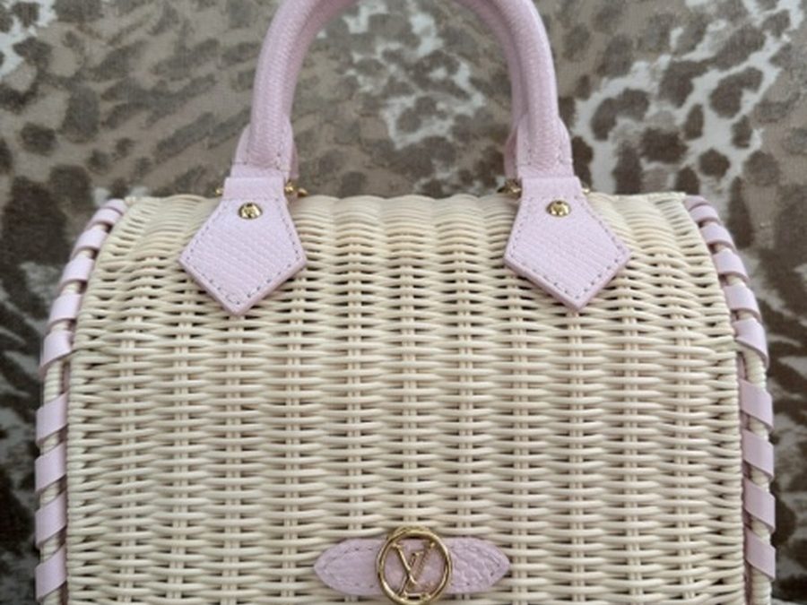 louis-vuitton-pink-wicker-top-handle-bag